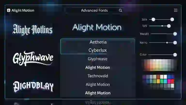 Advanced Fonts